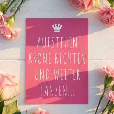 Einladung zum Geburtstag | Originelle Einladungskarten mit Spruch für glamouröse Party