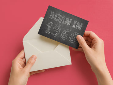 Einladung zum 60. Geburtstag: Born in 1966