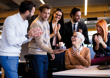 Danksagung Geburtstag: Weiß mit Foto querformat