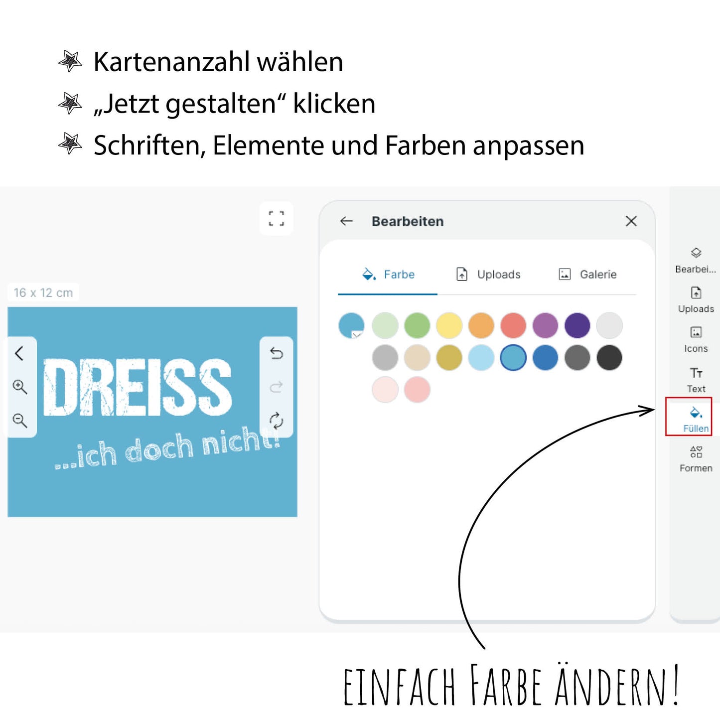 Einladung zum 30. Geburtstag: DREISS ...ich doch nicht!