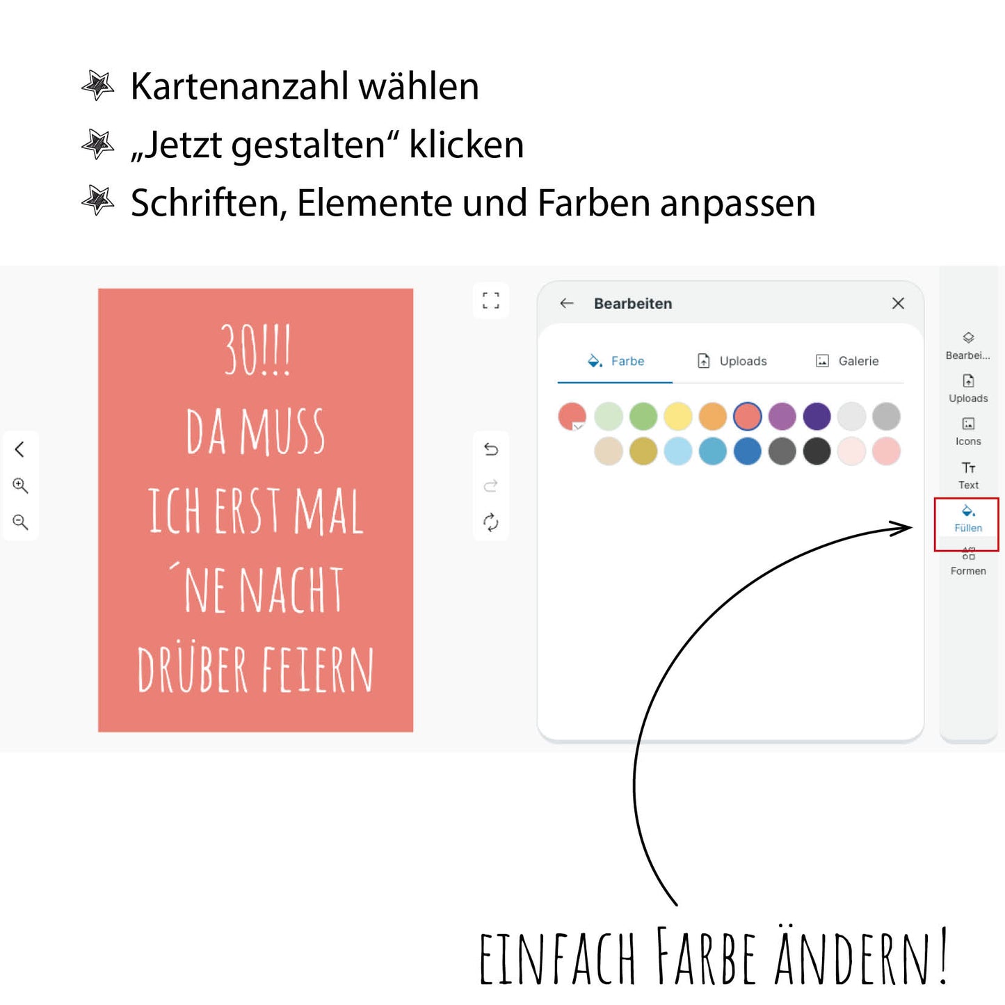 Einladung zum 30. Geburtstag: Da muss ich erst mal ´ne Nacht drüber feiern
