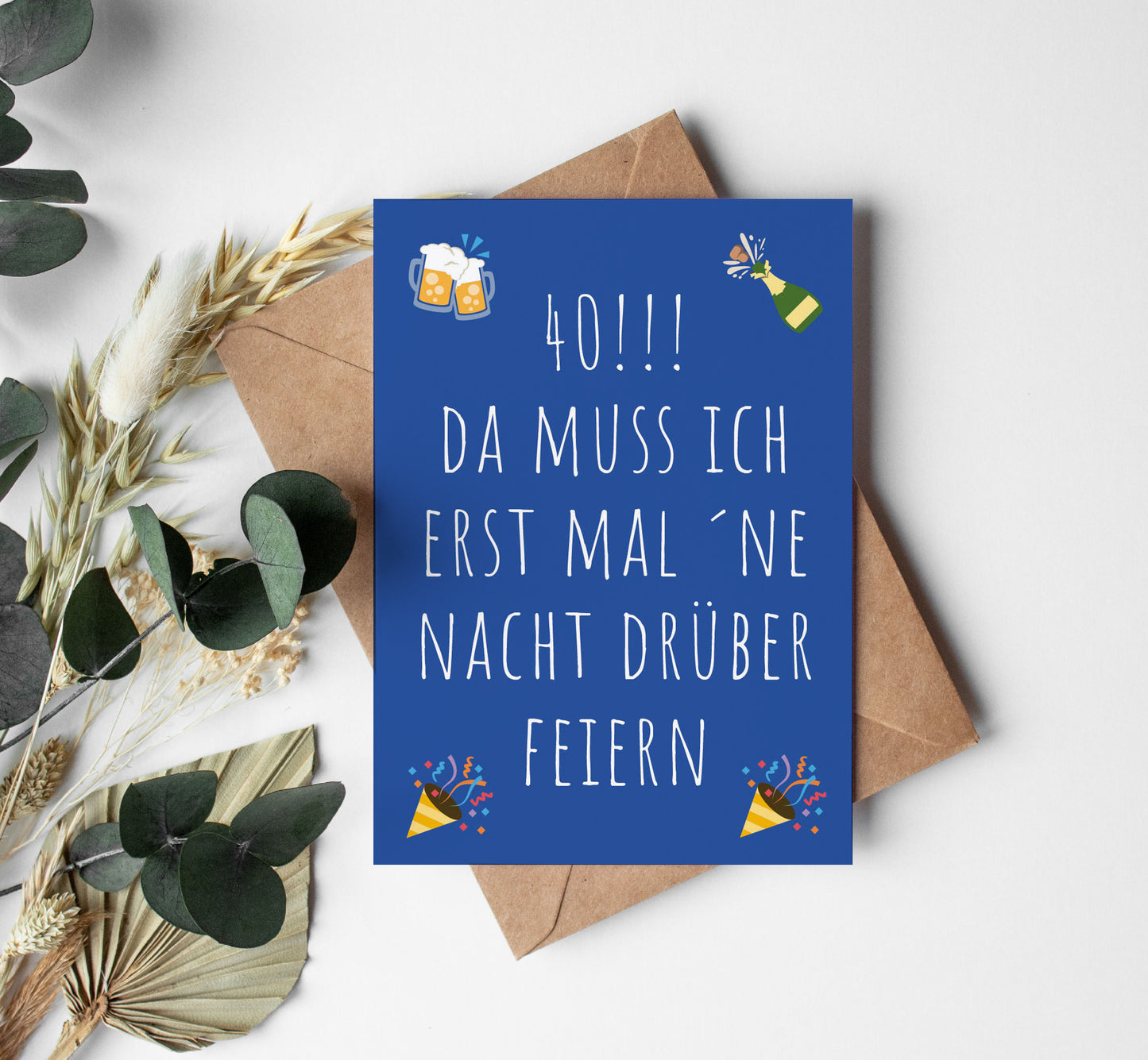 Einladung zum 40. Geburtstag: Da muss ich erst mal ´ne Nacht drüber feiern