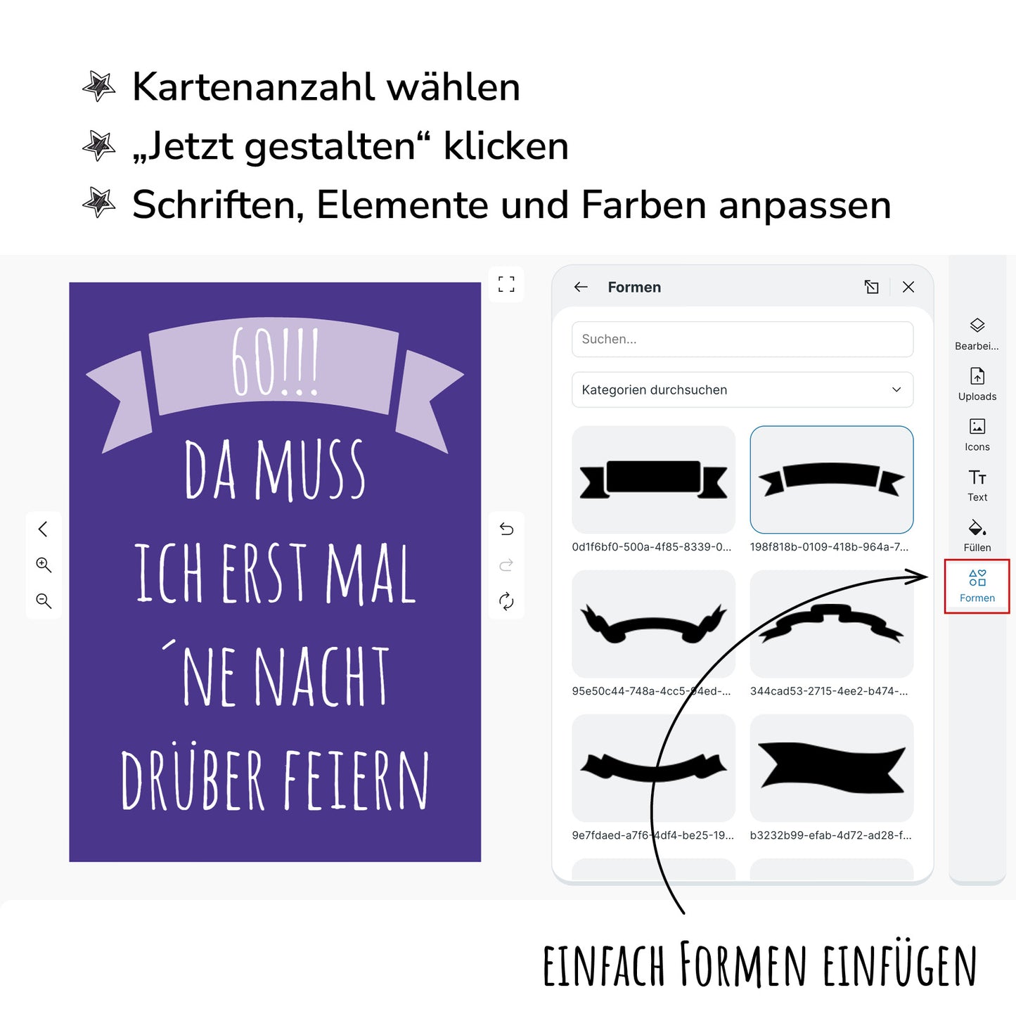 Einladung zum 60. Geburtstag: Da muss ich erst mal ´ne Nacht drüber feiern