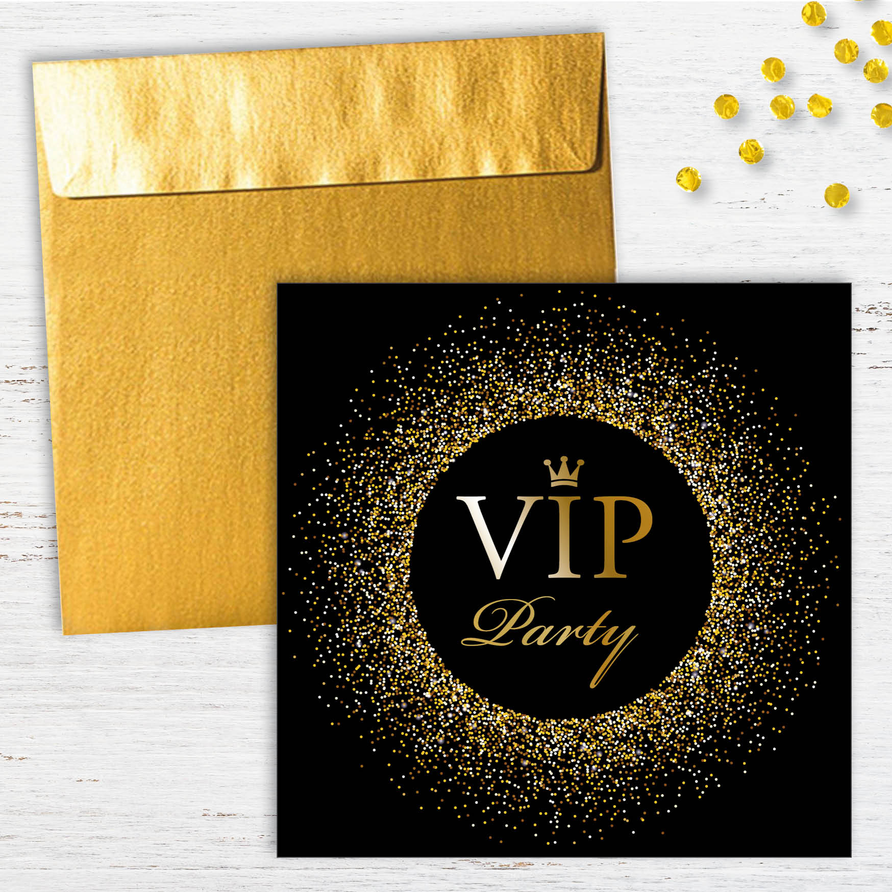 Einladung zum 30. Geburtstag: VIP Party - Individuelle Einladung