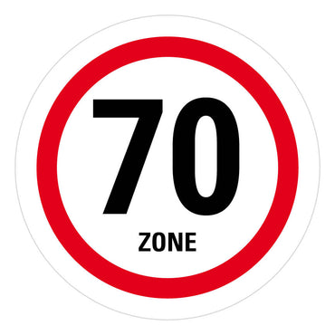 Bierdeckel Einladung zum Geburtstag: Zone 70 Individuelle Einladung