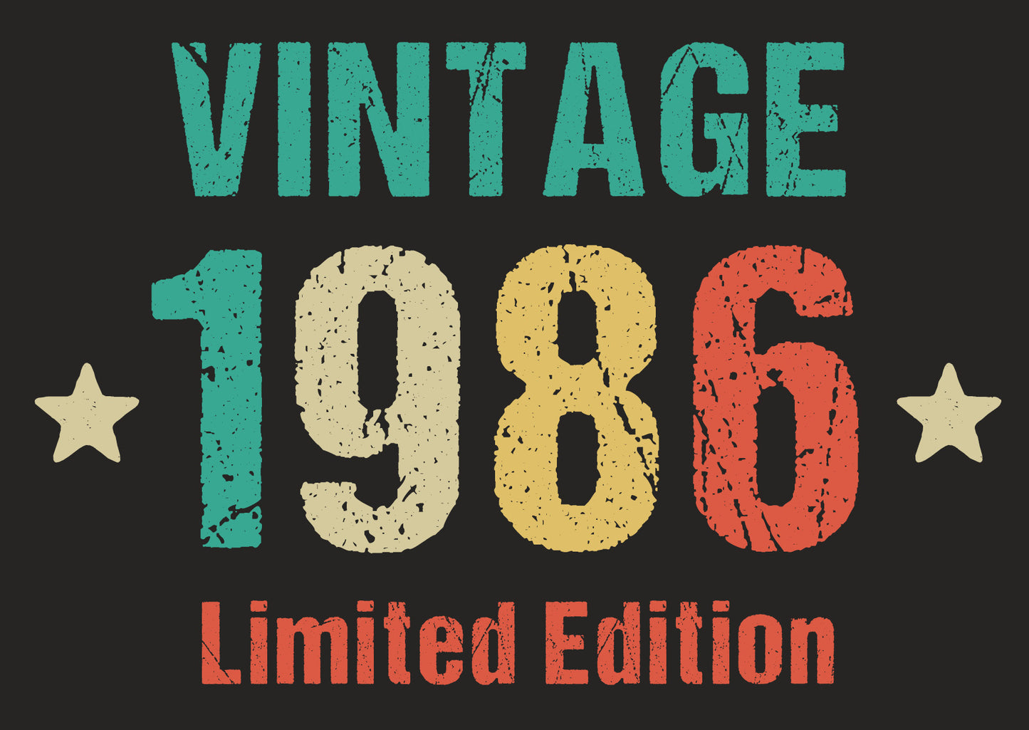 Einladung zum 40. Geburtstag: Vintage 1986