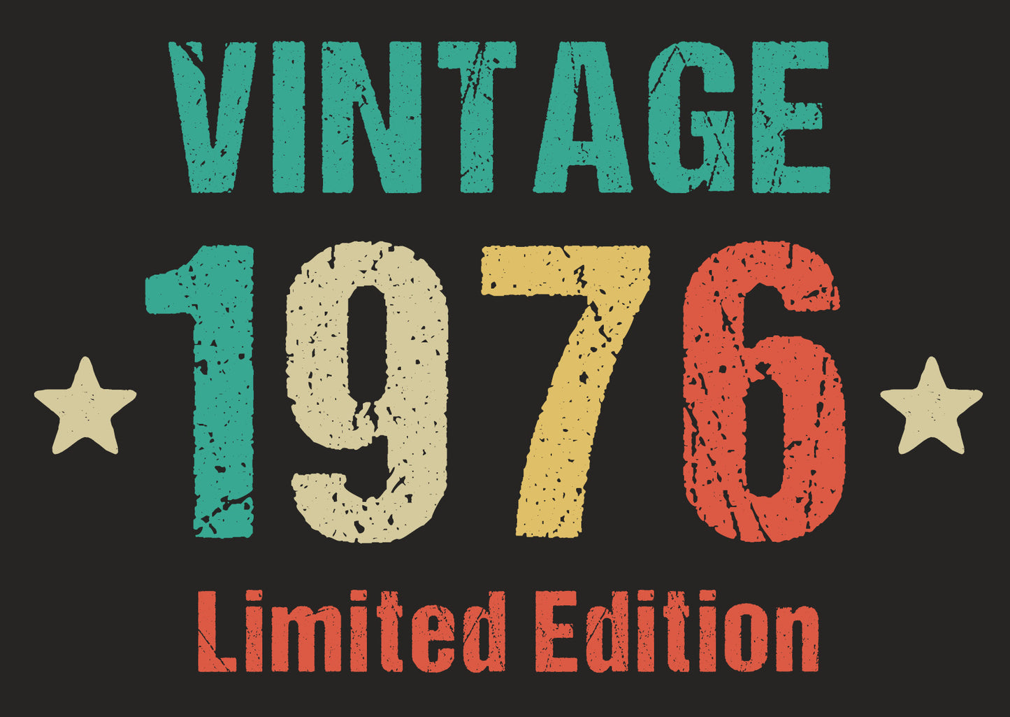 Einladung zum 50. Geburtstag: Vintage 1976