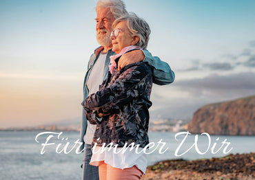 Danksagungskarte zur Goldenen Hochzeit: Für immer wir mit Foto