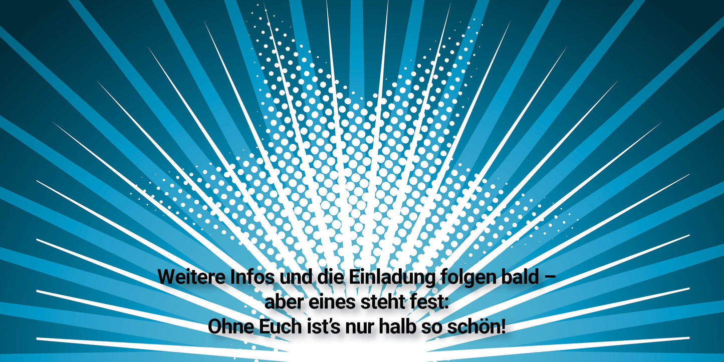 Save the Date Karten Hochzeit – Ticket Design | Individuelle Einladungskarten - Individuelle Einladung