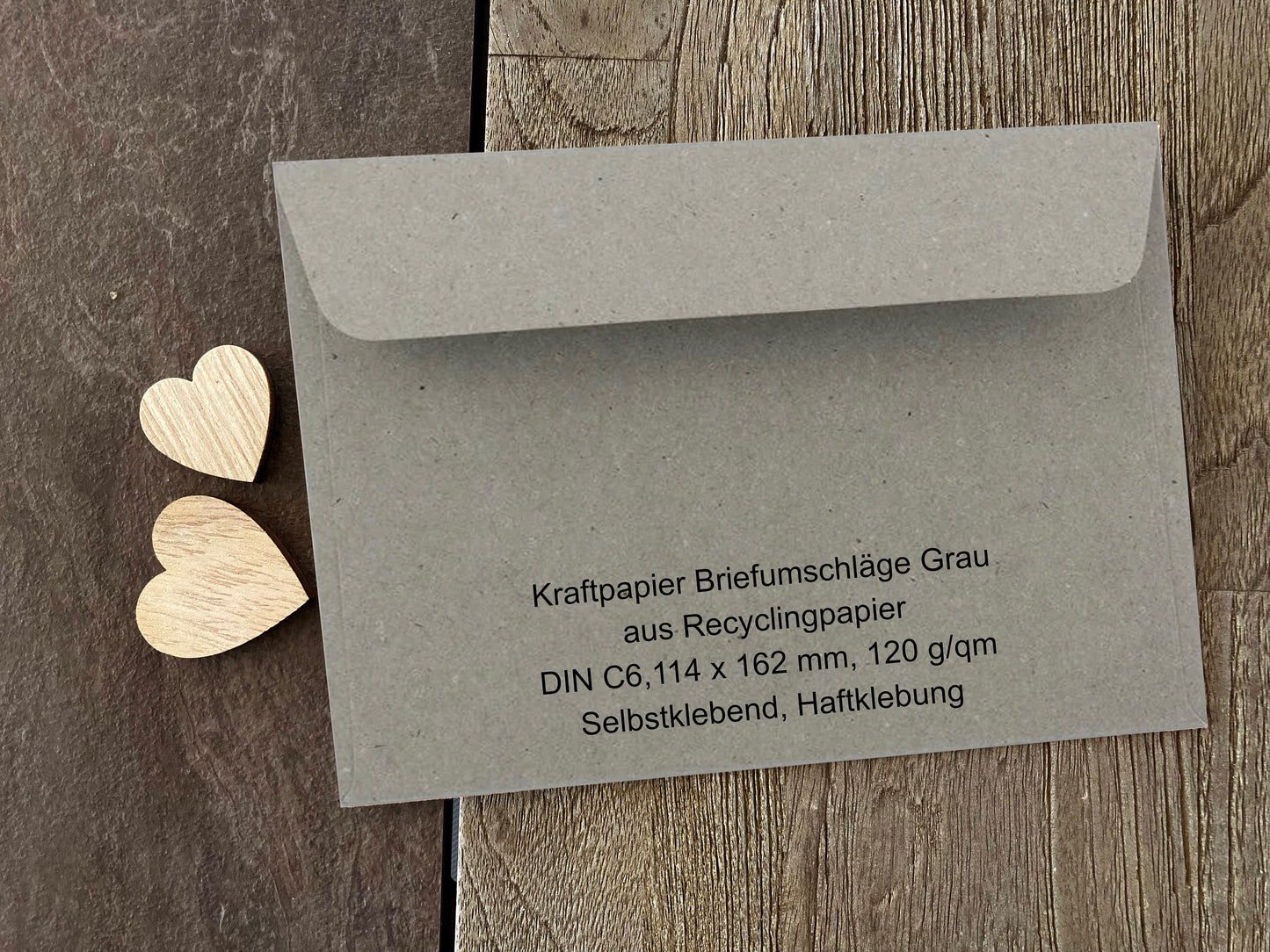 Briefumschläge grau