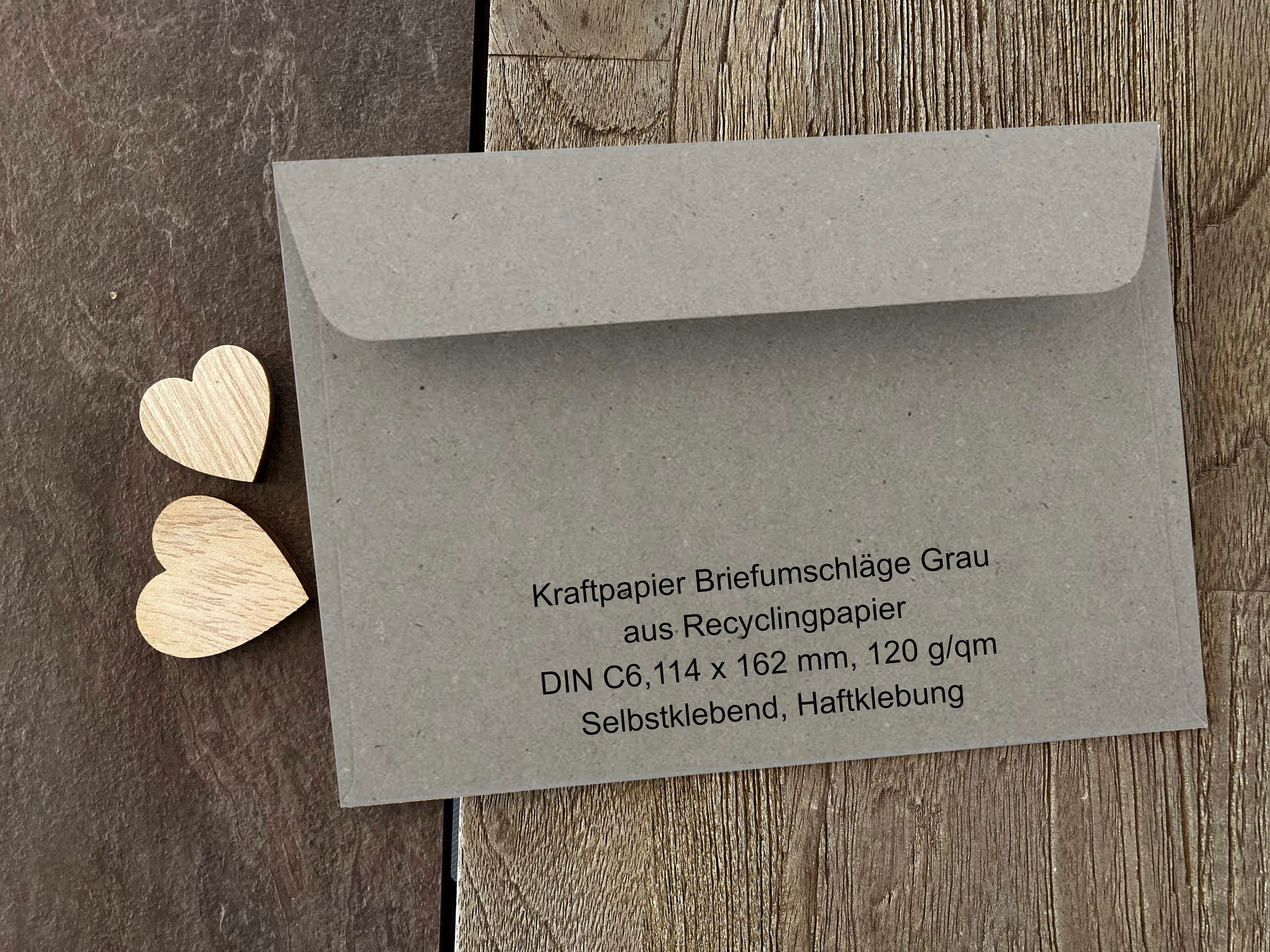 Briefumschläge grau