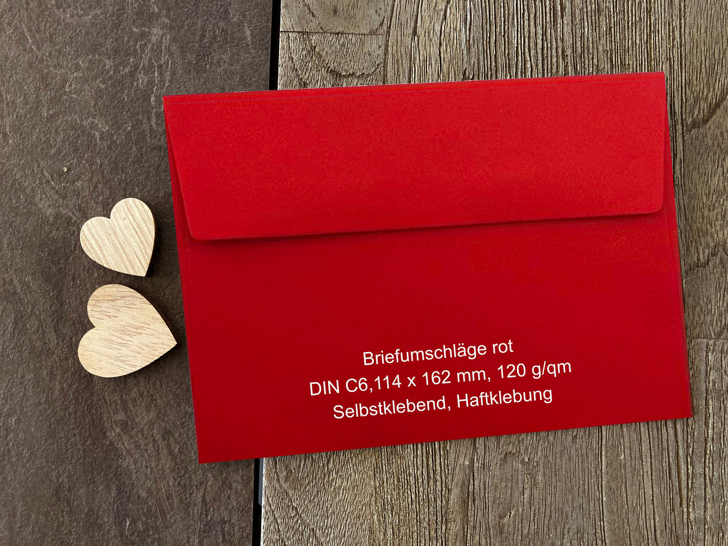 Briefumschläge rot