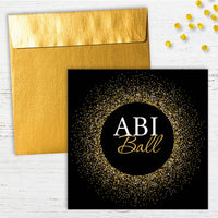 Einladung zum Abiball: Glamour