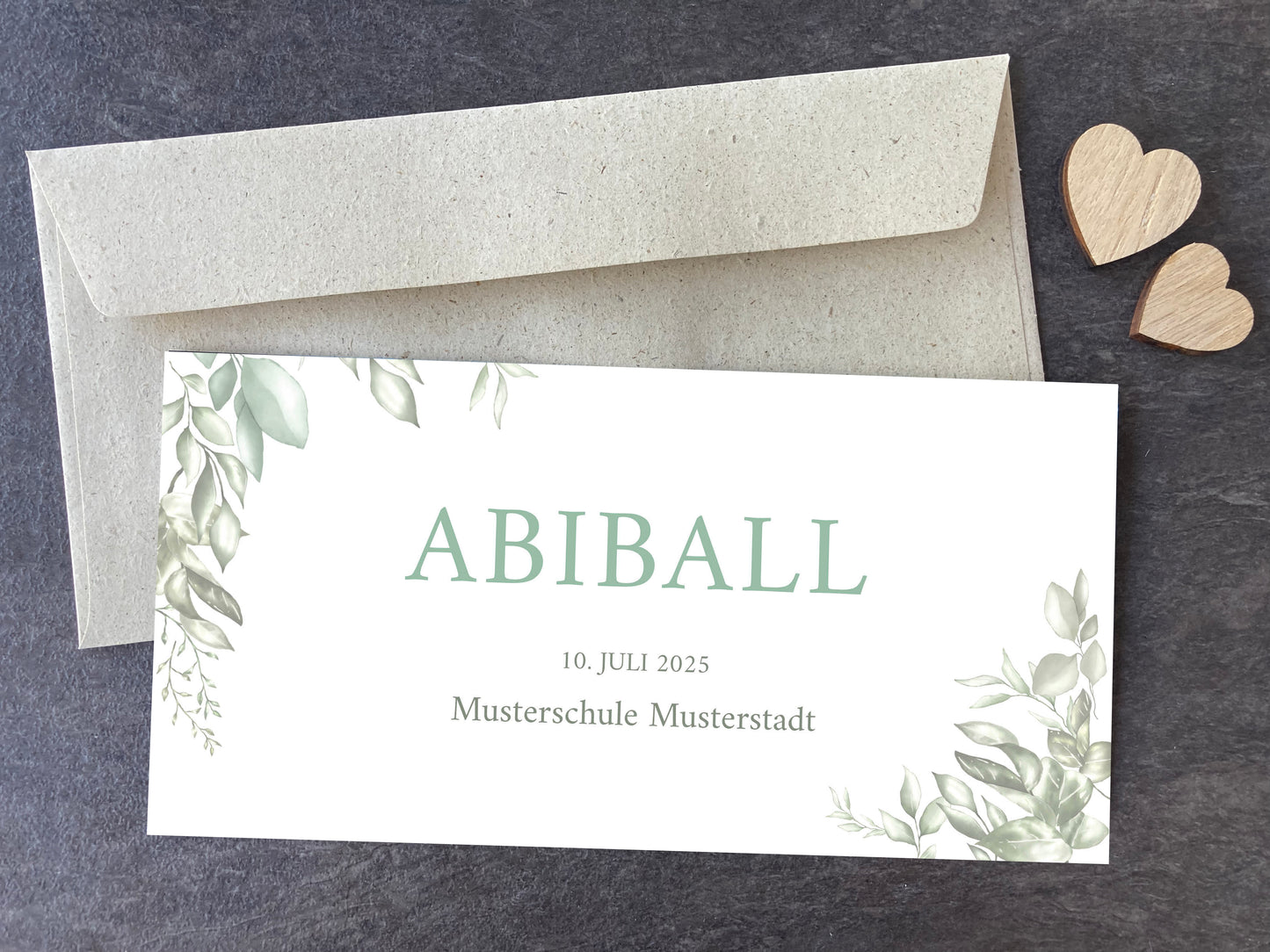 Einladung Abiball - Individuelle Einladung