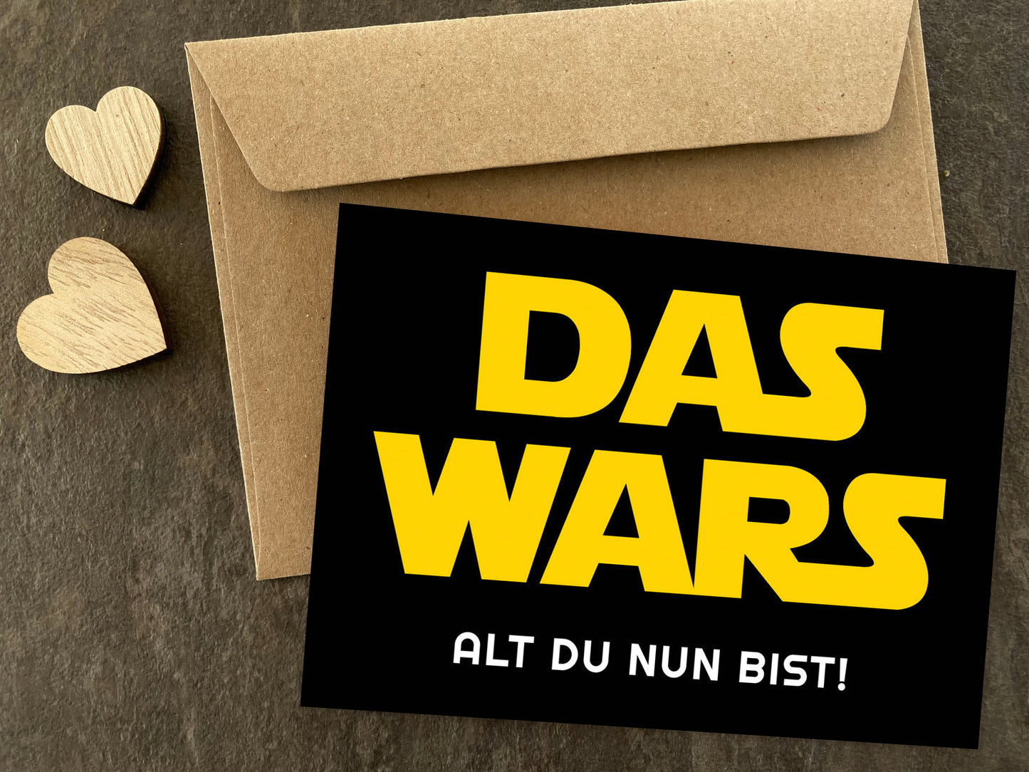 Glückwunschkarte: DAS WARS