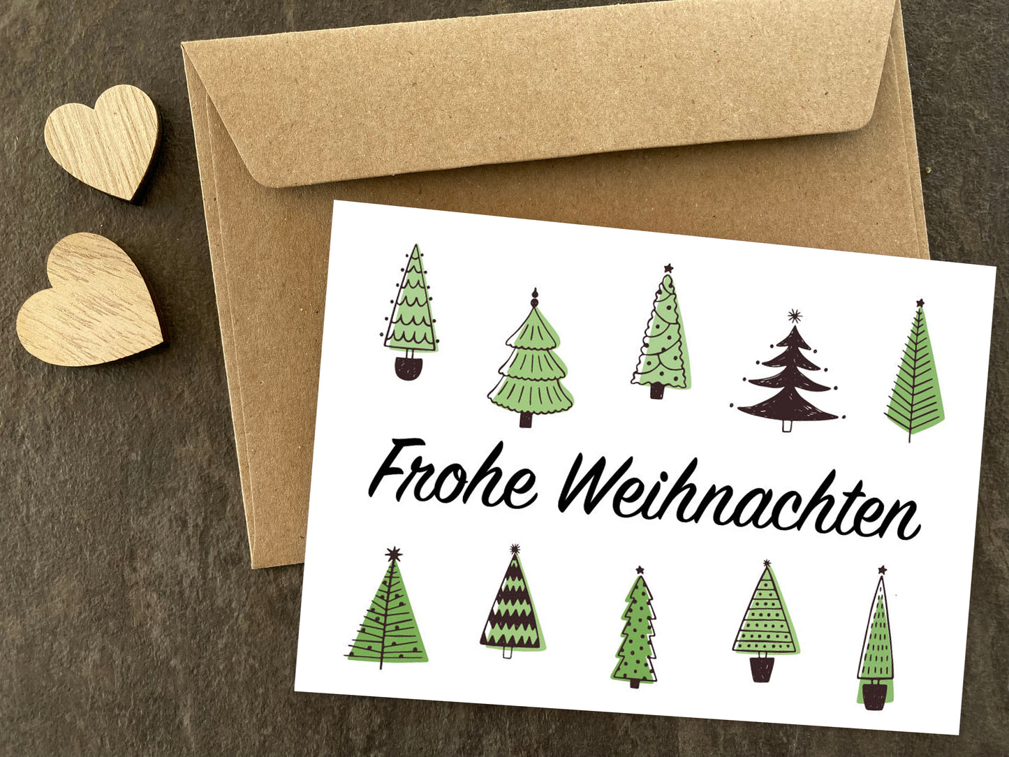 Weihnachtskarte: Frohe Weihnachten Individuelle Einladung