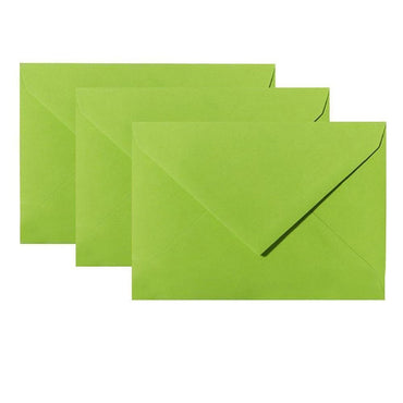 Briefumschläge DIN C6 - Limette - Individuelle Einladung