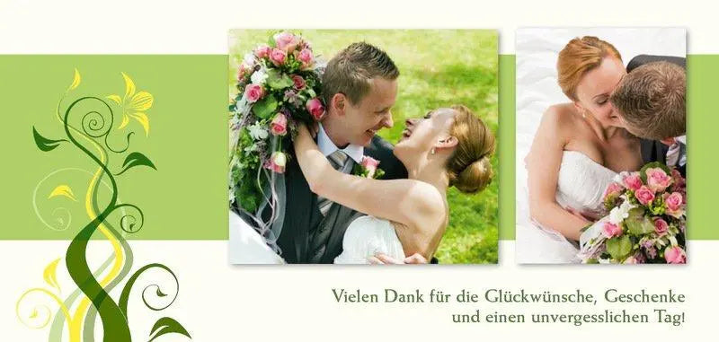 Danksagungskarten zur Hochzeit: Lebe Deinen Traum Individuelle Einladung