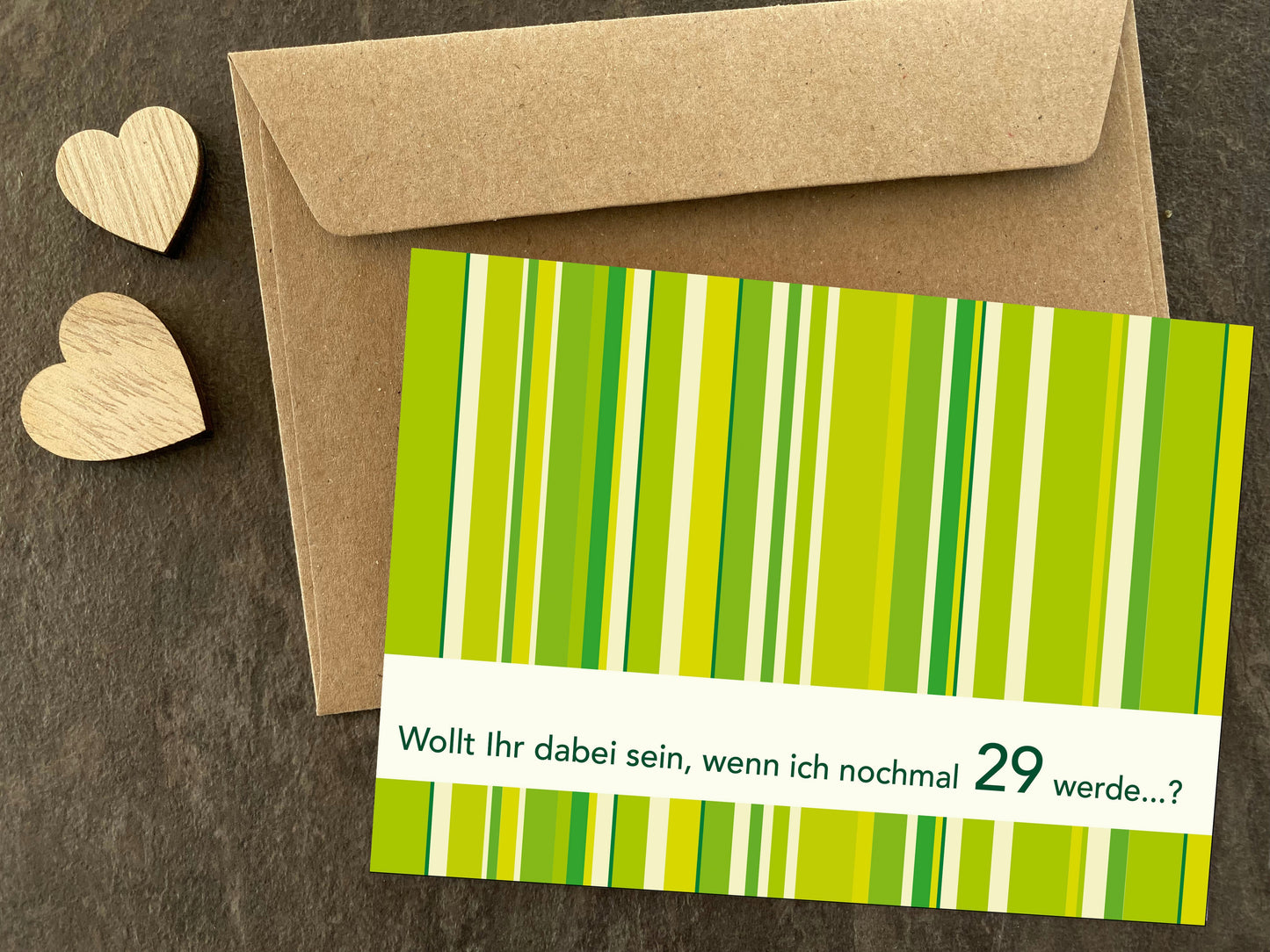 Einladung zum 30. Geburtstag: Zweites mal 29 werden Individuelle Einladung