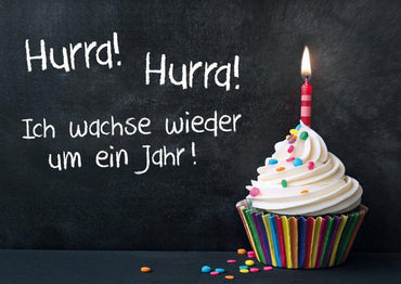Einladung zum 40. Geburtstag: Hurra! Ich wachse um ein Jahr - Individuelle Einladung