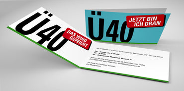 Einladung zum 40. Geburtstag: Ü40 - Jetzt bin ich dran - Individuelle Einladung