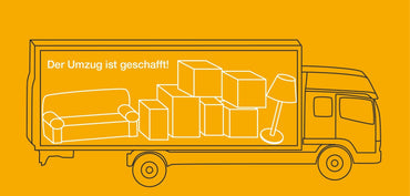 Einladung zur Umzugsparty - VW Käfer Individuelle Einladung