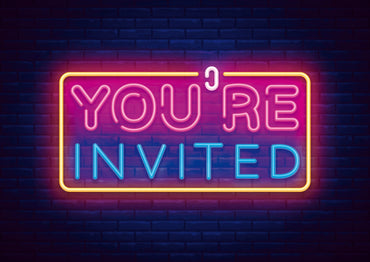 Einladungskarte zum 70. Geburtstag: You´re invited Individuelle Einladung