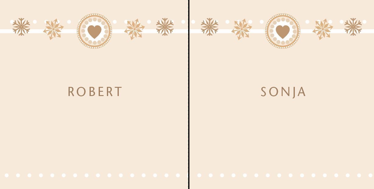 Einladungskarte zur Hochzeit: Winter Hochzeit Individuelle Einladung