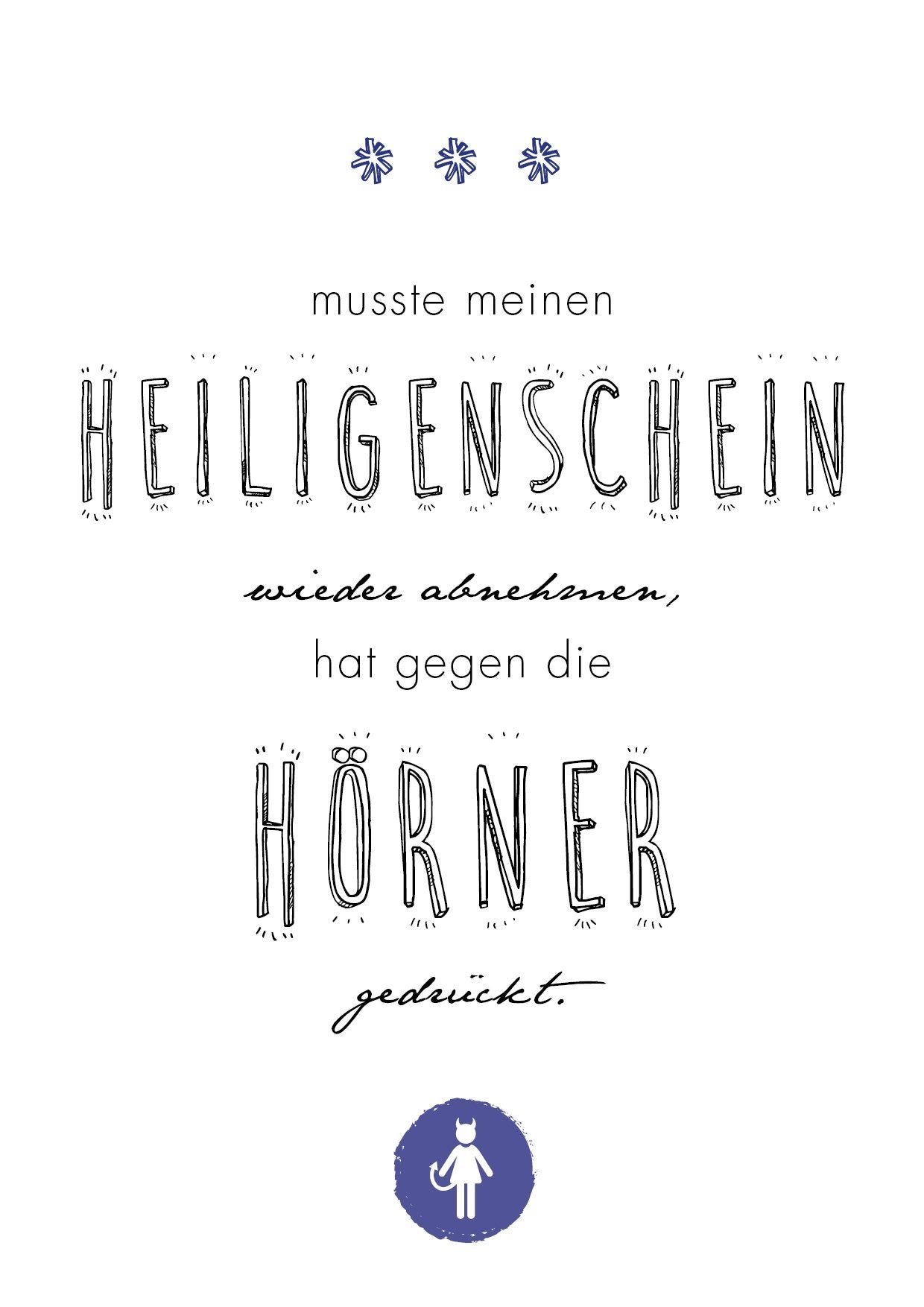 Kunstdruck Poster "HEILIGENSCHEIN" - Individuelle Einladung