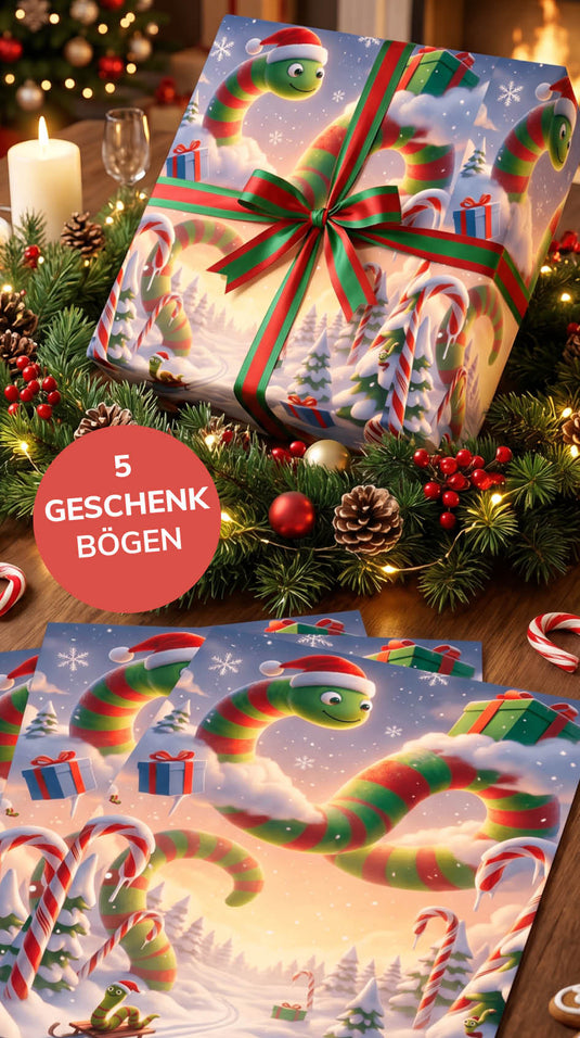 Geschenkpapier Weihnachten