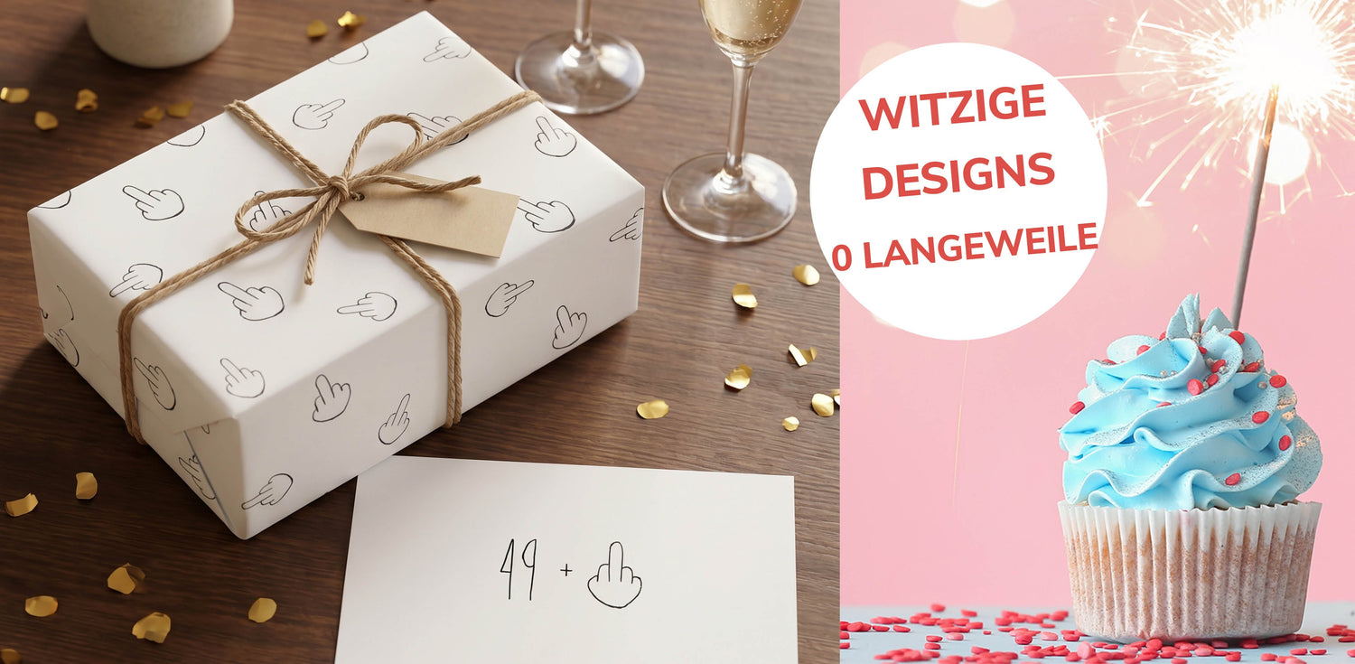 Geschenkpapier Geburtstag