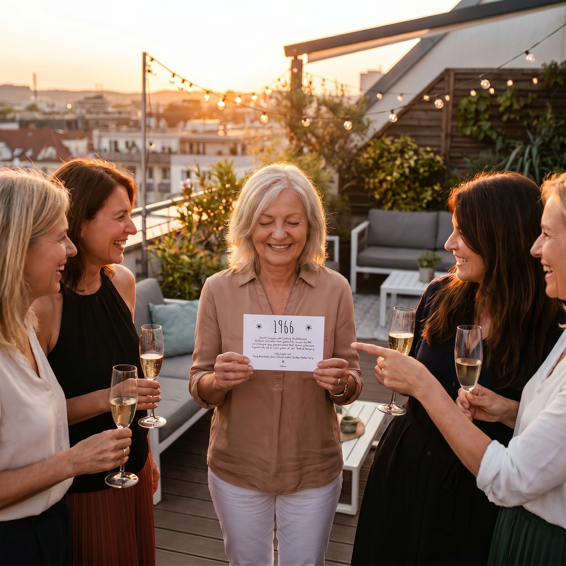 Einladung zum 60. Geburtstag 1966 – personalisierbar | Individuelle Einladung - Individuelle Einladung
