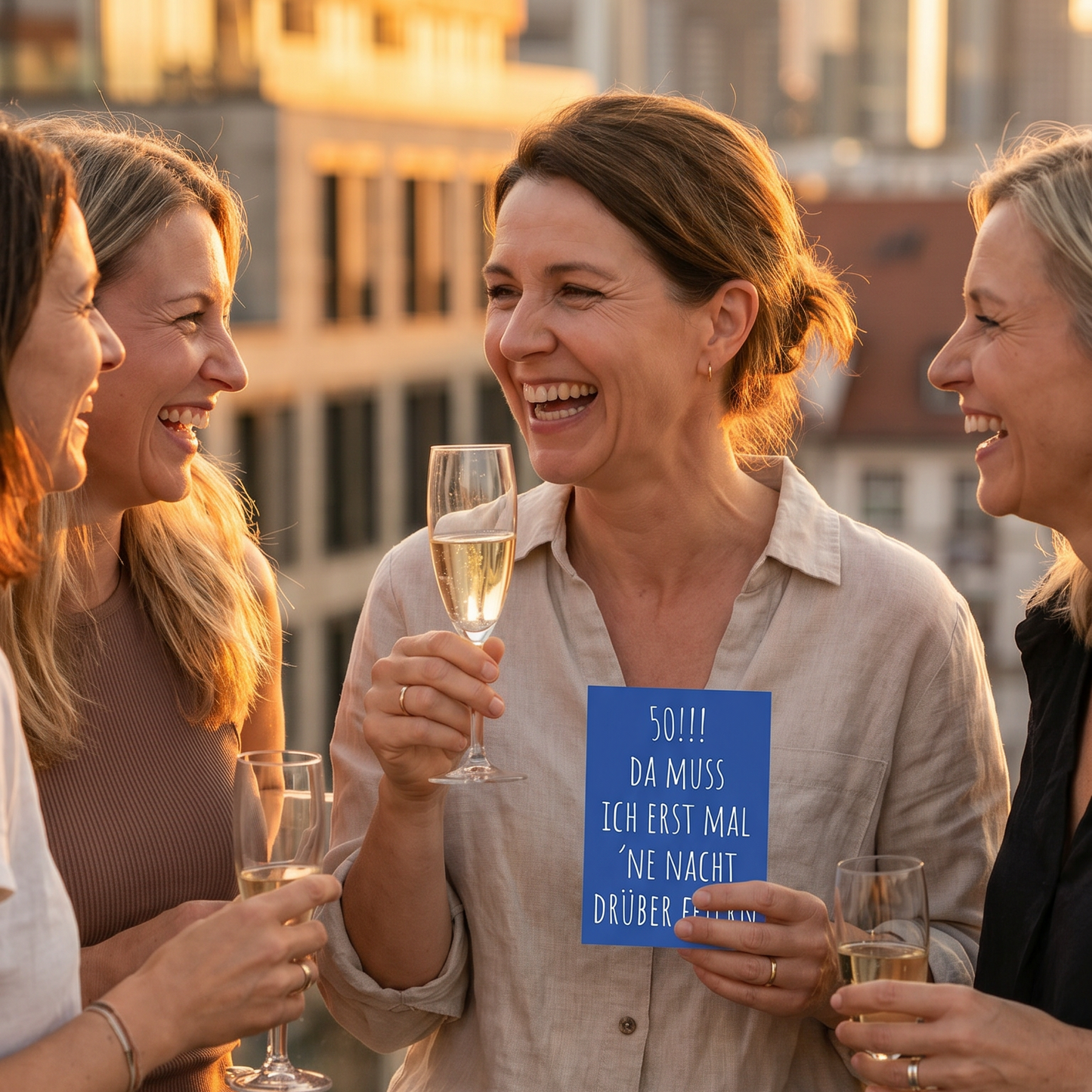 Einladung zum 50. Geburtstag: Da muss ich erst mal ´ne Nacht drüber feiern