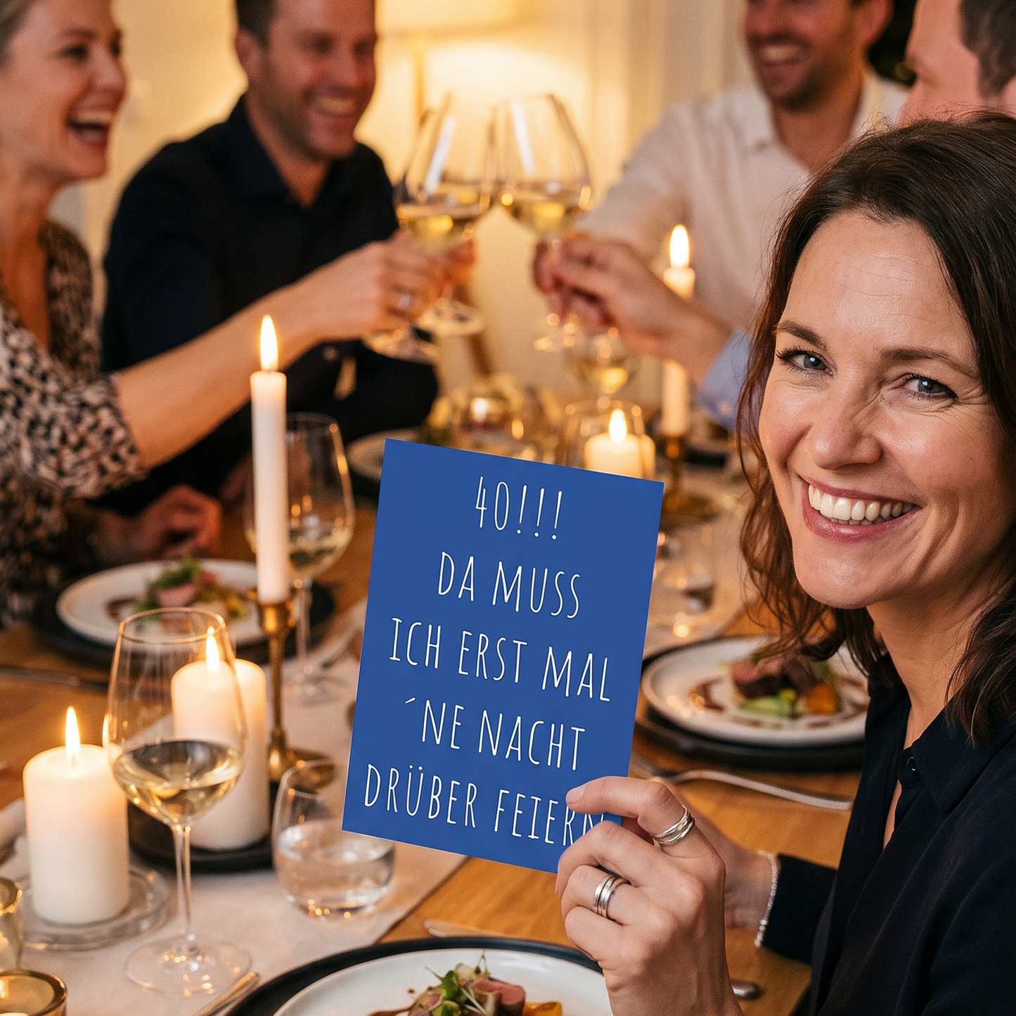 Einladung zum 40. Geburtstag: Da muss ich erst mal ´ne Nacht drüber feiern