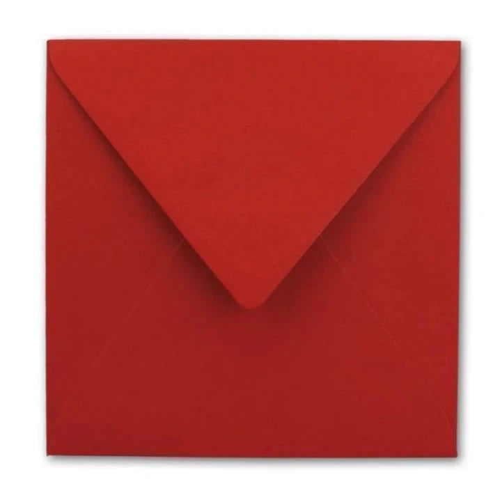 Briefumschläge Quadratisch - Rot