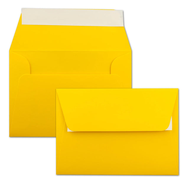 Briefumschläge DIN C6: Gelb