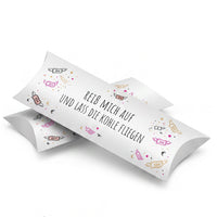 Geldgeschenk Verpackung mit dem Spruch "Reiß mich auf und lass die Kohle fliegen"