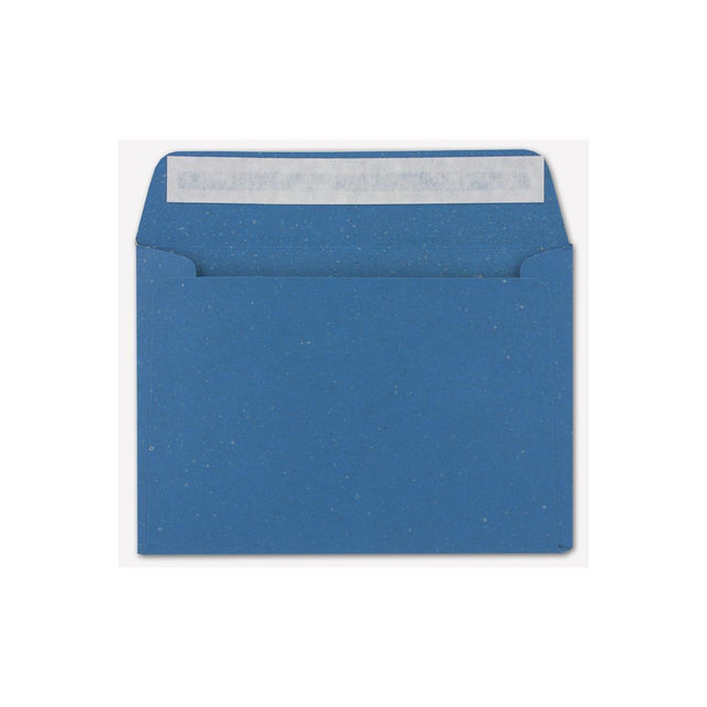 Briefumschläge DIN C6 - Kraftpapier Blau