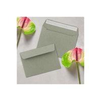 Briefumschläge DIN C6 - Kraftpapier Grau