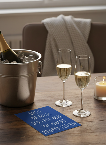 Einladung zum 60. Geburtstag: Da muss ich erst mal ´ne Nacht drüber feiern