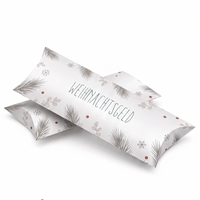 Geldgeschenk Verpackung Weihnachten – Weihnachtsgeld | Weiß