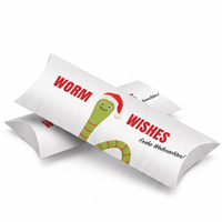Geldgeschenk Verpackung Weihnachten – Worm Wishes | Grüner Weihnachtswurm
