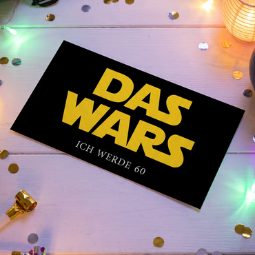 Einladung Zum 60. Geburtstag: Das Wars