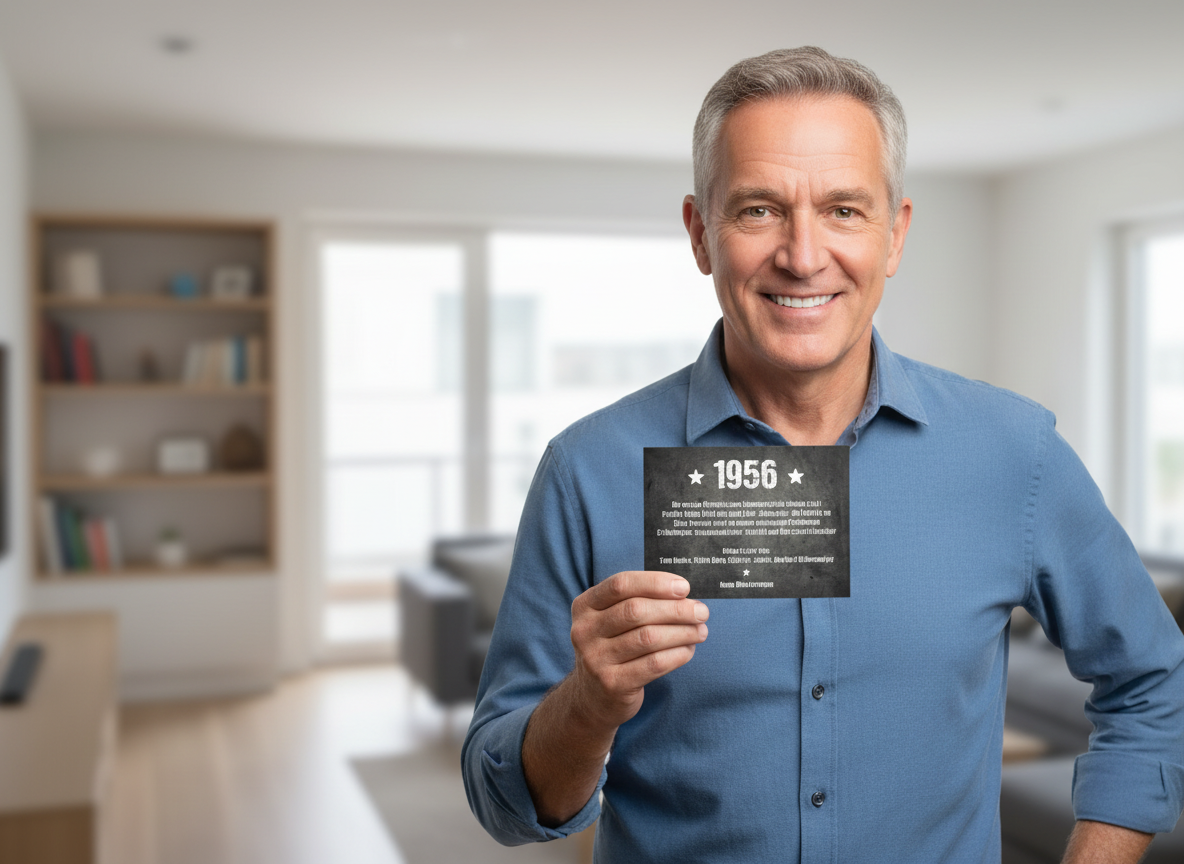 Einladung zum 70. Geburtstag:  Ereignisse aus dem Jahr 1956 - Individuelle Einladung