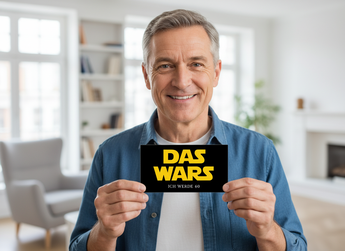 Einladung Zum 60. Geburtstag: Das Wars - Individuelle Einladung