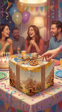 Lustiges Geschenkpapier 1 Bogen Sternzeichen Bier - witziges Motiv zum Geburtstag