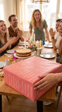 Lustiges Geschenkpapier 1 Bogen Lebensfreude - witziges Motiv zum Geburtstag