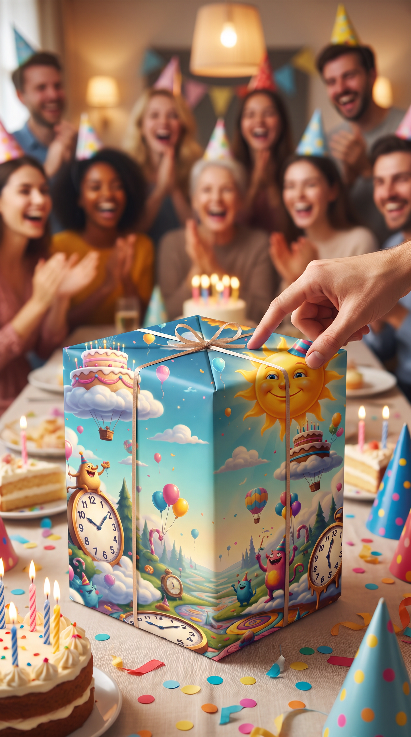 Lustiges Geschenkpapier 1 Bogen Lebensfreude 2 - witziges Motiv zum Geburtstag