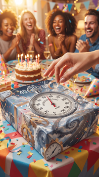 Lustiges Geschenkpapier 1 Bogen Tacho - witziges Motiv zum Geburtstag