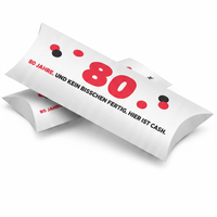 Geldgeschenk Verpackung Geburtstag – 80 | 80 Jahre. Und kein bisschen fertig.